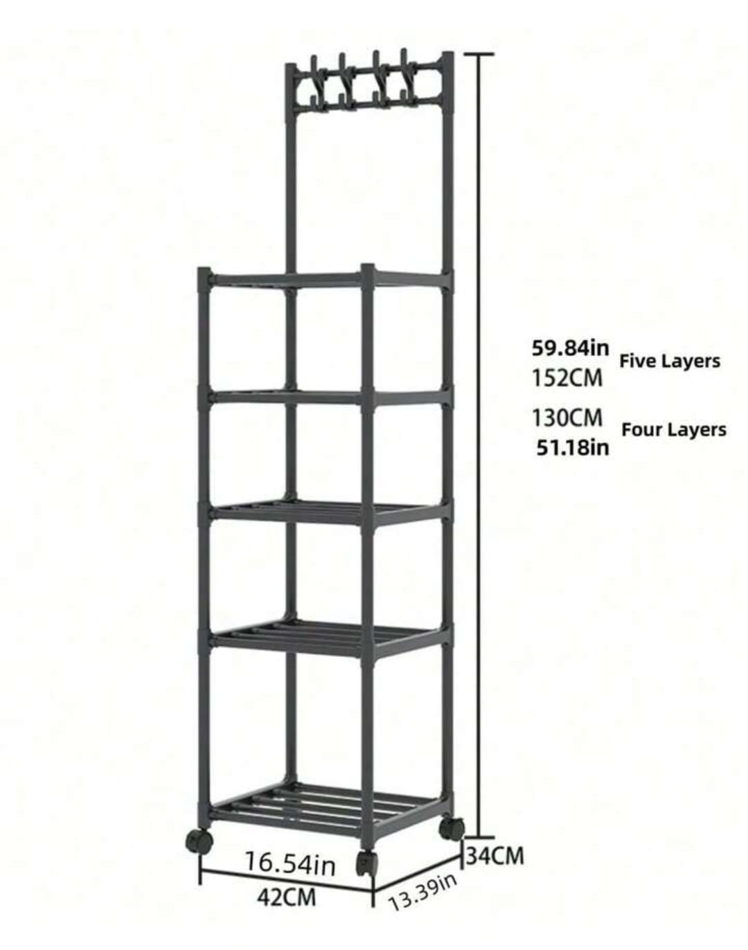 Miniatura 4 de Estante D Almacenamiento De Cocina/6.620